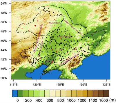 Objective circulation classification of rainstorm days associated with Northeast China cold vortexes in the warm seasons of 2000–19